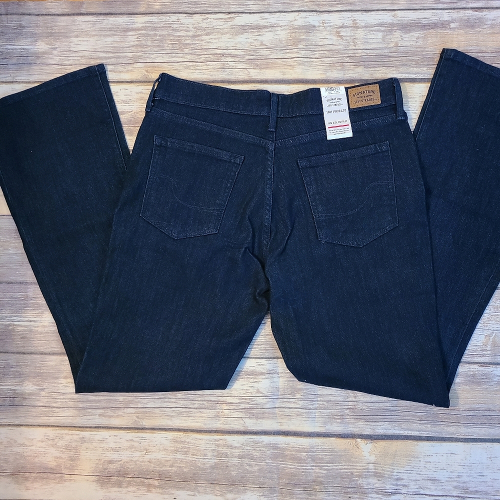 Signature Levi Strauss Stretch Mid Rise Bootcut - Picture 4 of 4
